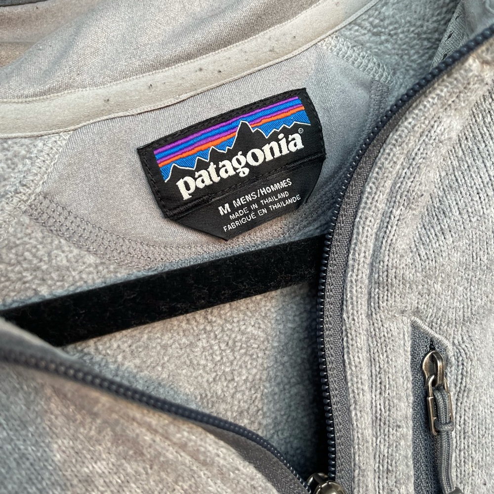 Mens Medium Patagonia Better Sweater Half Zip